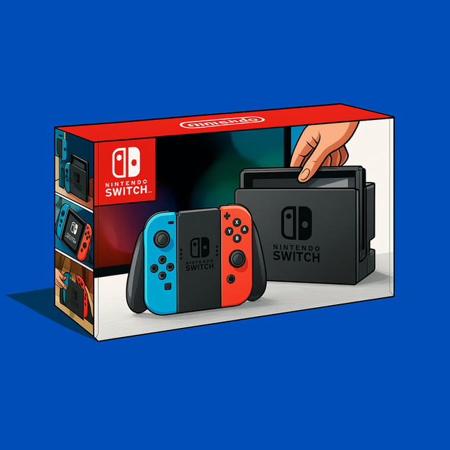 NINTENDO Switch Neon-Rot/Neon-Blau V1