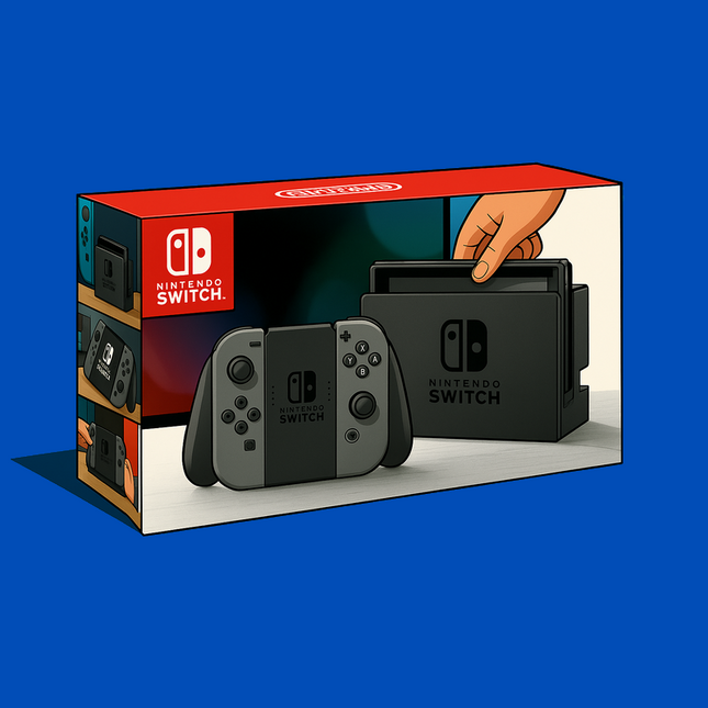 NINTENDO Switch Grau V1